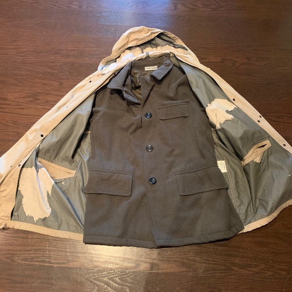 Vintage Stone Island Men's 2 in 1 Mens hooded jacket - Picture 6 of 16